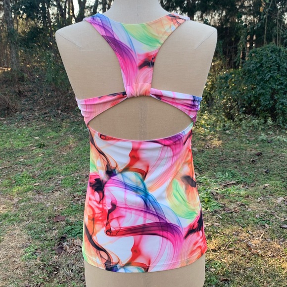 Old Navy Rainbow Smoke Athletic Top - Picture 5 of 8